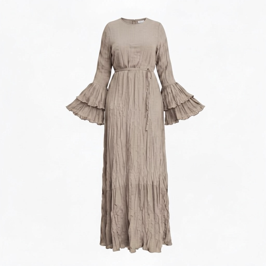 Ayla - biege Crush dress