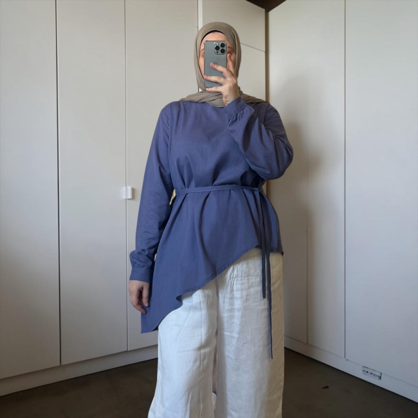 Sofia Blouse Navy
